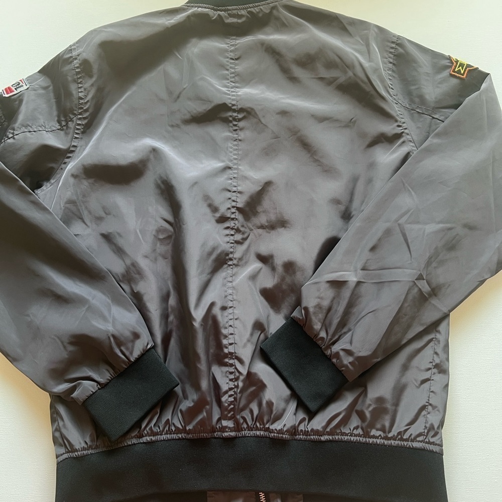 New 1 of 1 Vintage 1970 Petrol Premium Utilitarian Gas Station Light Jacket - Picture 7 of 9